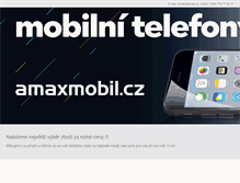 Tablet Screenshot of amax.cz